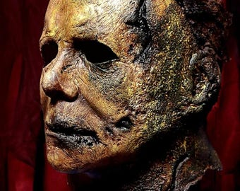 Halloween Michael Myers Mask Halloween Kills Horror Hand Painted