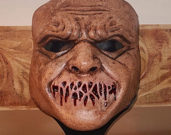 Halloween Boogeyman Half Latex Mask Horror Decor