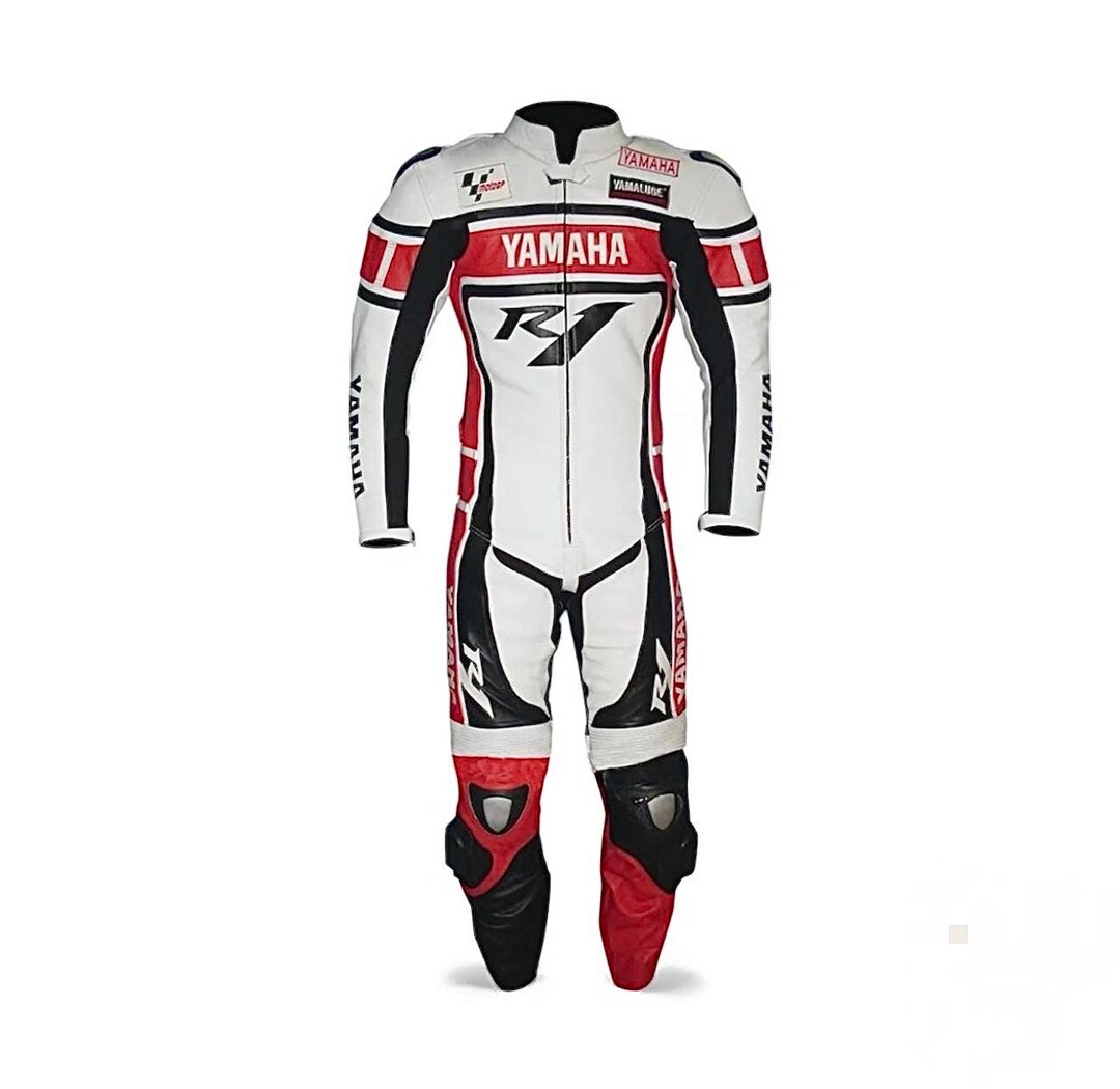 Tracksuit Racing Yamaha R1 Motorcycle Leather Racing Suit – One Piece Motorbike Track ...