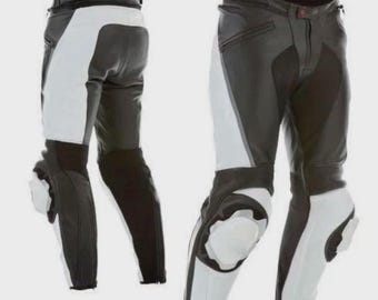 BMW Motorrad Motorcykel Original Kohud Läderbyxor, BMW Biker Racing Motorcykelbyxor