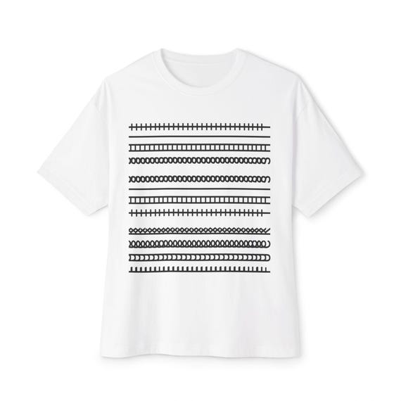 Hidden Message Oversized Tee: Minimalist Streetwear Fashion