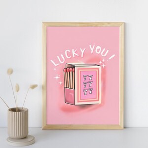 Matchbook 777 Luck You Digital Poster