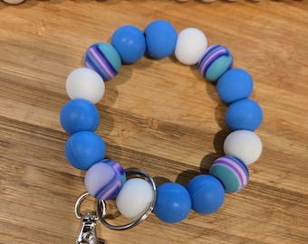 Mini bracciale Ty-Dye blu