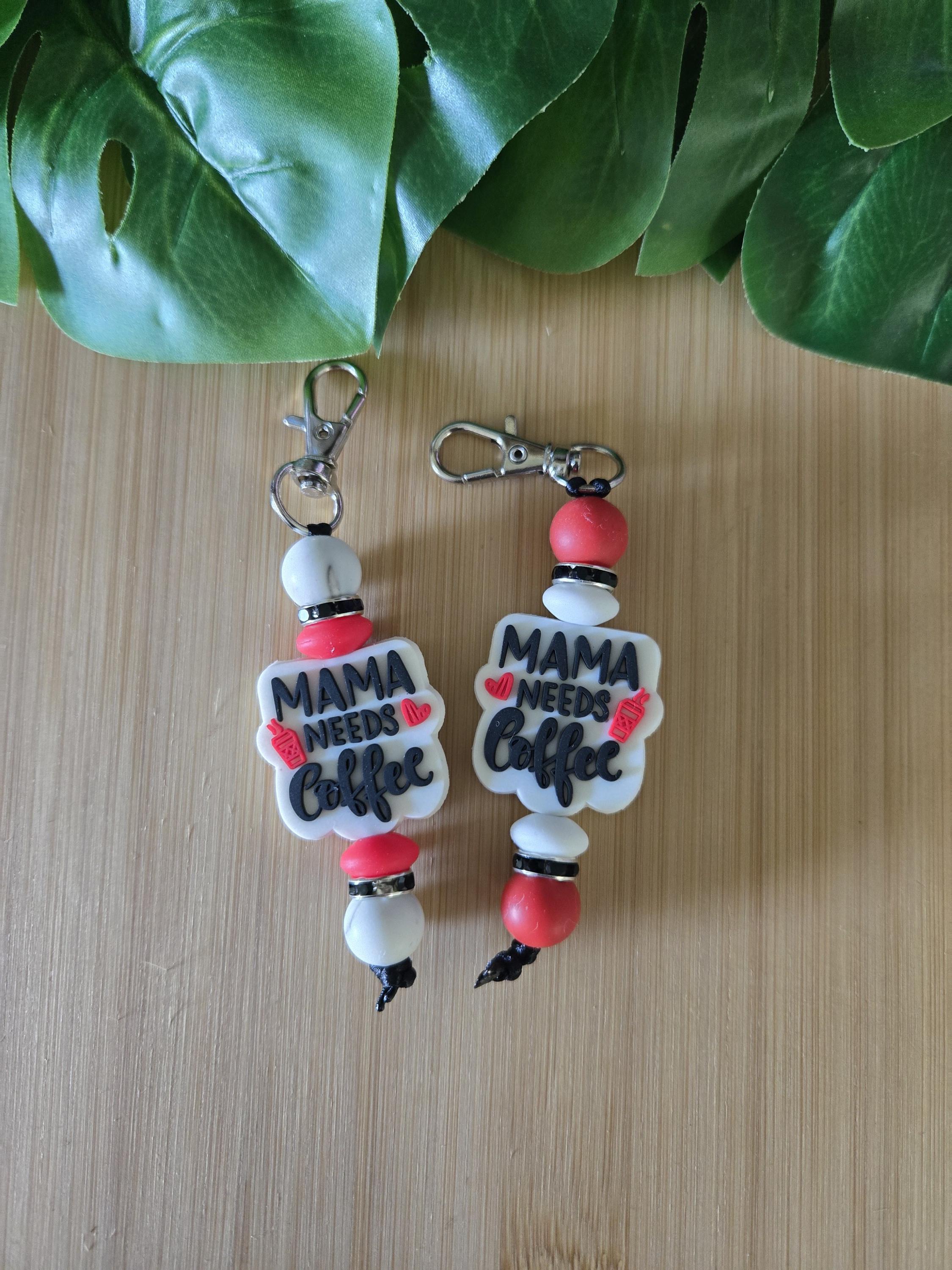 Mama Needs Coffee Keychain - Etsy Canada