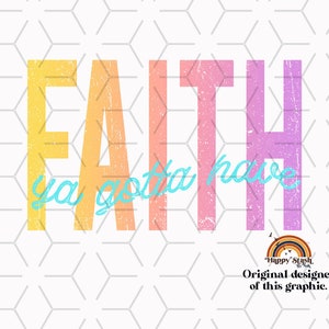 Faith Sublimation Design: Jesus PNG Clipart (Digital Download)