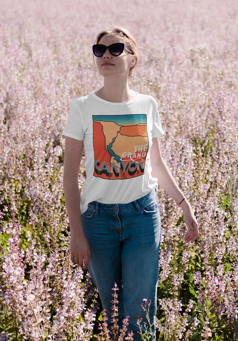 Grand Canyon National Park PNG: Retro Sublimation Design (Digital Download) image 2