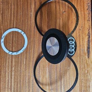 Audi TT MK2 phone holder with Aluminum ball mount (8J)
