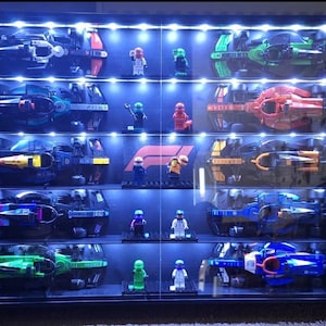 Lego F1 speed champions 2025 Wall Mount / display case