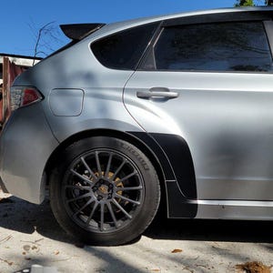 The Track Spec Stone Protector 08-14 Subaru Impreza WRX STI and 11-14 WRX -6 Piece kit