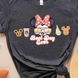 Disney Best Day Ever Shirt, Disney Vacation Tee, Matching Disney Family Trip Top, Mickey and Friends Shirt, Disneyland Travel Outfit