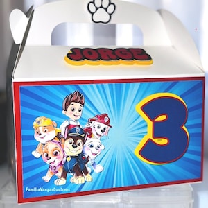 Hunderettungs-Gastgeschenkboxen: Benutzerdefinierte Leckerliboxen 3D