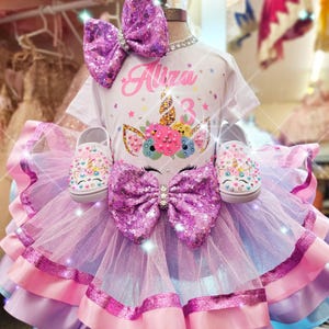 Unicorn Sequin Dress - Etsy