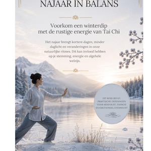 Höst i balans | Tai Chi för vinterdeppighet och mer energi | 21-dagarsprogram | Arbetsbok för avslappning, andning, egenvård