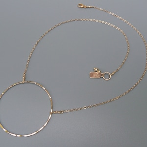 Gold Circle Necklace, Silver Circle Necklace, Open Circle Necklace, Karma Necklace, Eternity Necklace,Popular Jewelry Right Now,Gift For Her