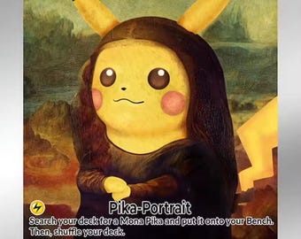 Custom Pikachu With Grey Felt Hat Pokémon Card | Van Gogh