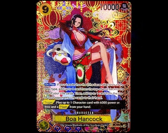 Boa Hancock SP OP14-112 One Piece TPG - Azurblaue Sees Sieben Proxy-Karte