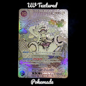 Carte proxy Monkey D. Luffy : oeuvre d'art en une pièce, texturé UV