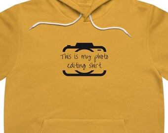 Photo Editing Unisex Hoodie: Photography Lover Gift
