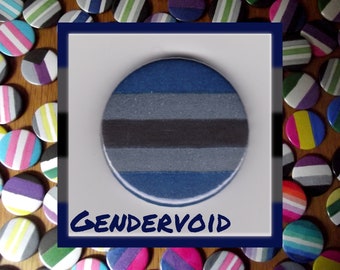 Gendervoid Pride 1" button badge