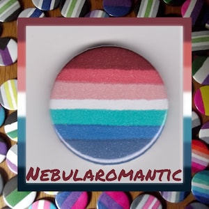 Nebularomantic Pride 1" button badge