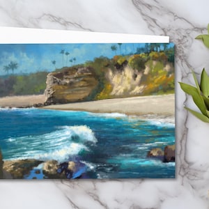 Quiet Cove - Cartão de felicitações de 5,8" x 8,2" (pacote com 5 envelopes)