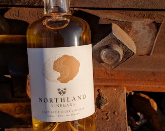 Raw Apple Cider Vinegar – 6-Month Aged, Minnesota Honeycrisp ACV