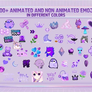 1000+ Discord Emojis Pack | Colorful Emoji Set for Discord & Twitch | Aesthetic, Cute, Funny, Matching, Kawaii, Gamer, Streamer