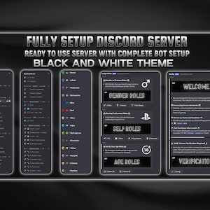 Fully Setup Discord Server Template | Ready to Use | Pre-Configured Bots, Roles & Channels | Instant Delivery + Ownership Transfer