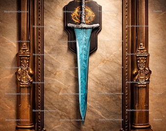 Elden Ring Greatsword Replica, Dark Soul Cosplay Sword Dark Moon Sword Gift for Husband Gamers Collectible