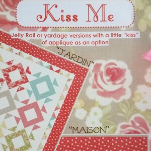 Motif de courtepointe Kiss Me par Joanna Figueroa de Fig Tree & Co. 