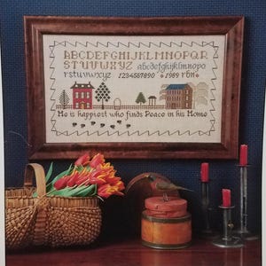 OOP The Need'l Love Company Greenwillow Sampler cross stitch pattern