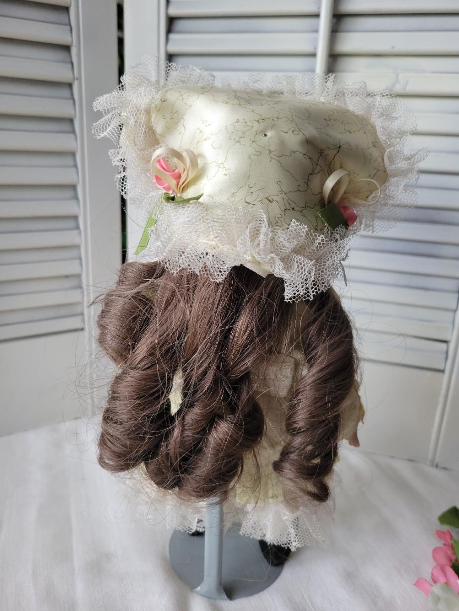 10 Inch Antique French Repro SFBJ 247 Twirp Bisque Head - Compo BJ