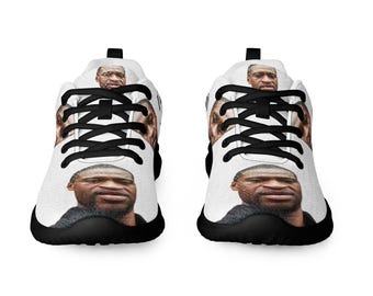 Scarpe sportive da uomo in omaggio a George Floyd "I Can't Breathe"