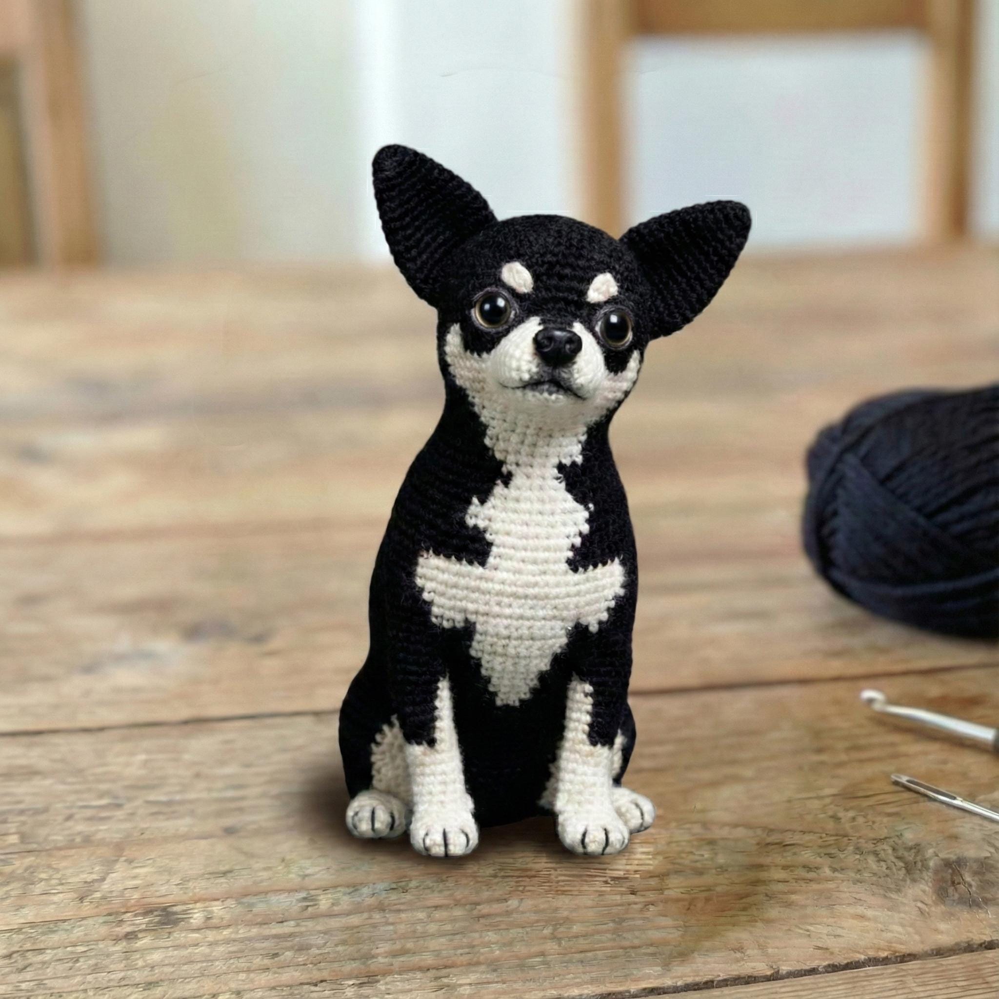 31 Chihuahua Crochet Patterns to Stitch Tiny Dogs, Gifts, and Display Pieces 31 Chihuahua Crochet Pattern Amigurumi Plush Toy DIY