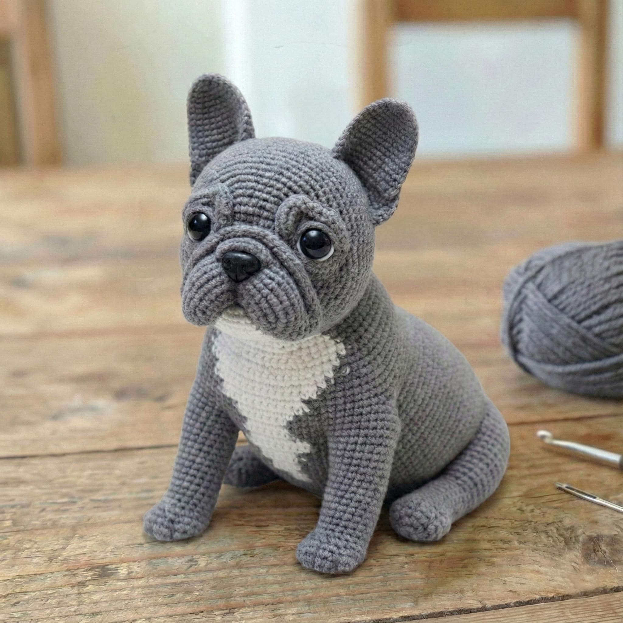38 French Bulldog Crochet Patterns for Adorable Amigurumi Dogs 38 French Bulldog Crochet Pattern Amigurumi Plush Toy DIY