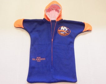 NHL New York ISLANDERS Blue fleece  Baby Snuggy Bunting Coat, Baby Sac   0 to 6 months