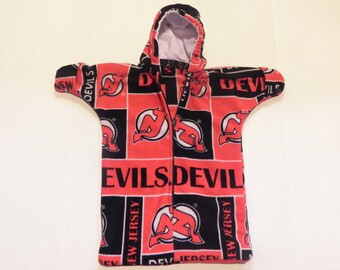 NHL New Jersey DEVILS Printed fleece  Baby  Bunting Coat   0 to 6 months