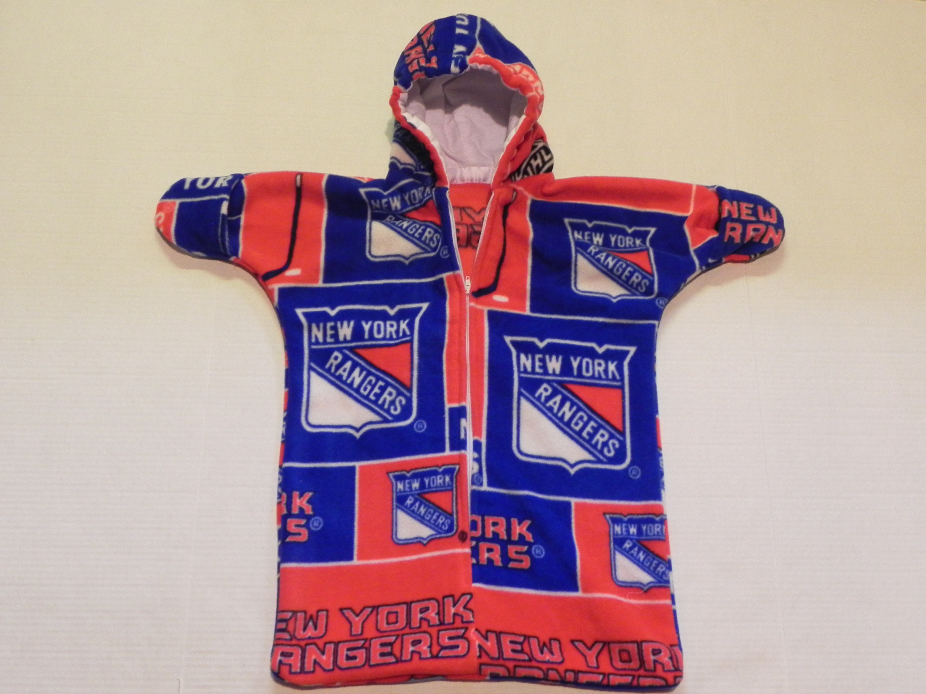 Squirt Squad Old Time Hockey NY Rangers Hoodie Kids Size 4