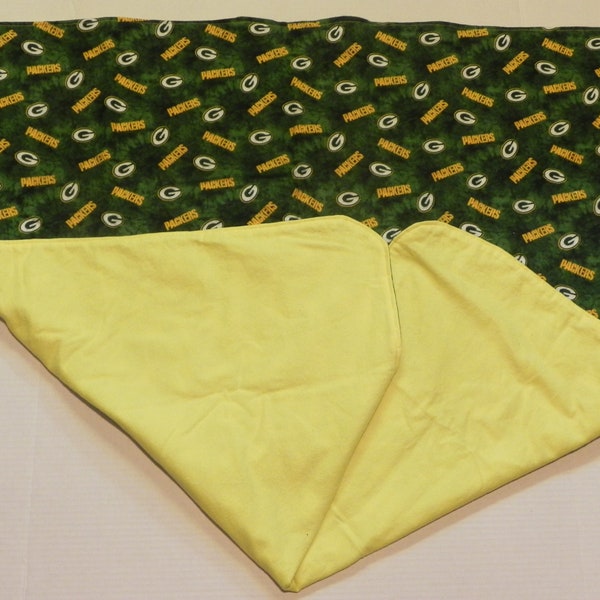 Green Bay Packers NFL Team Reversible Soft Blanket 60x70