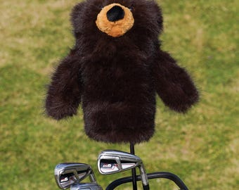 Copritesta Per Mazze Da Golf Capybara In Peluche | Taglia S Per Hybrid/Irons E L Per Driver 460cc | Divertente Regalo Uomo/Donna
