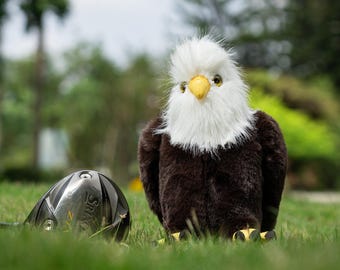 Eagle headcover golf, headcover coureur, headcover houten golfclub, golfcadeau