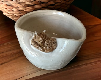 Ceramic Fox Bowl