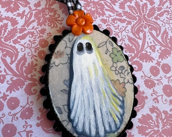 Ghost Painting Ornament