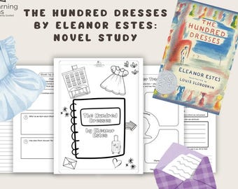 The Hundred Dresses SEL Novel Study | 5-Day Mini Unit on Kindness & Empathy | Social Emotional Learning