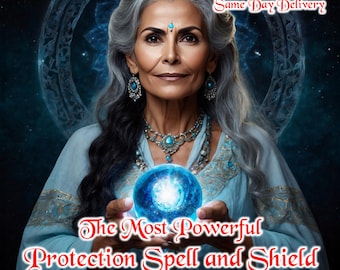 Protection Spell and Ritual, Digital Download PDF, Professional Spell Casting Gide, Cleansing Spell, Bad Karma Protection, Protecting Spell