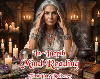 Same Day Psychic Mind Reading: Love & Relationship Insight (Digital PDF Report)