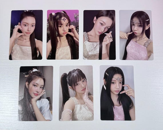 ILLIT 'bomb' Official Photocards - Etsy