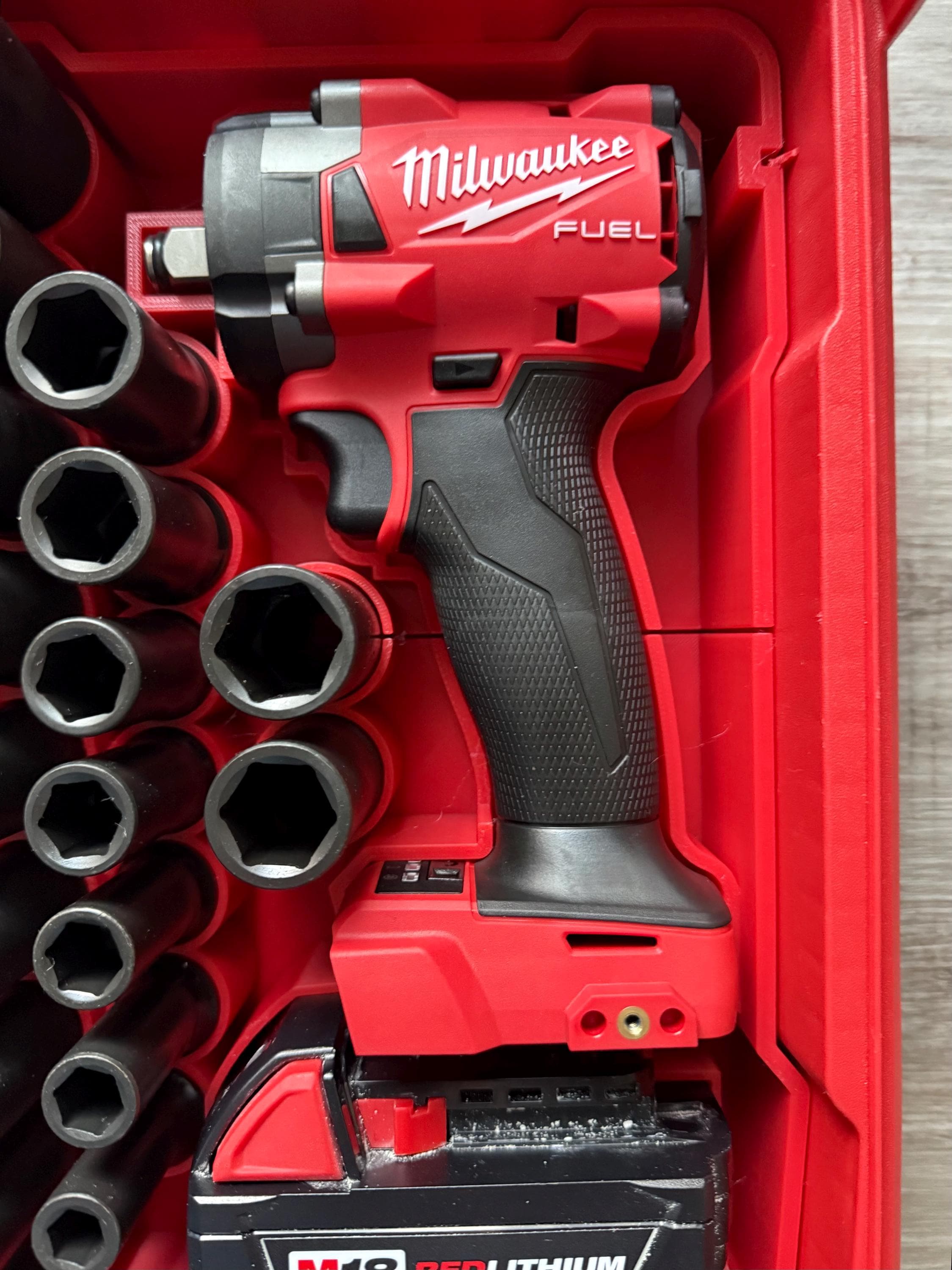 Milwaukee Packout M18 Fuel 1/2” 2855-20 Impact Insert Only USA Designed ...