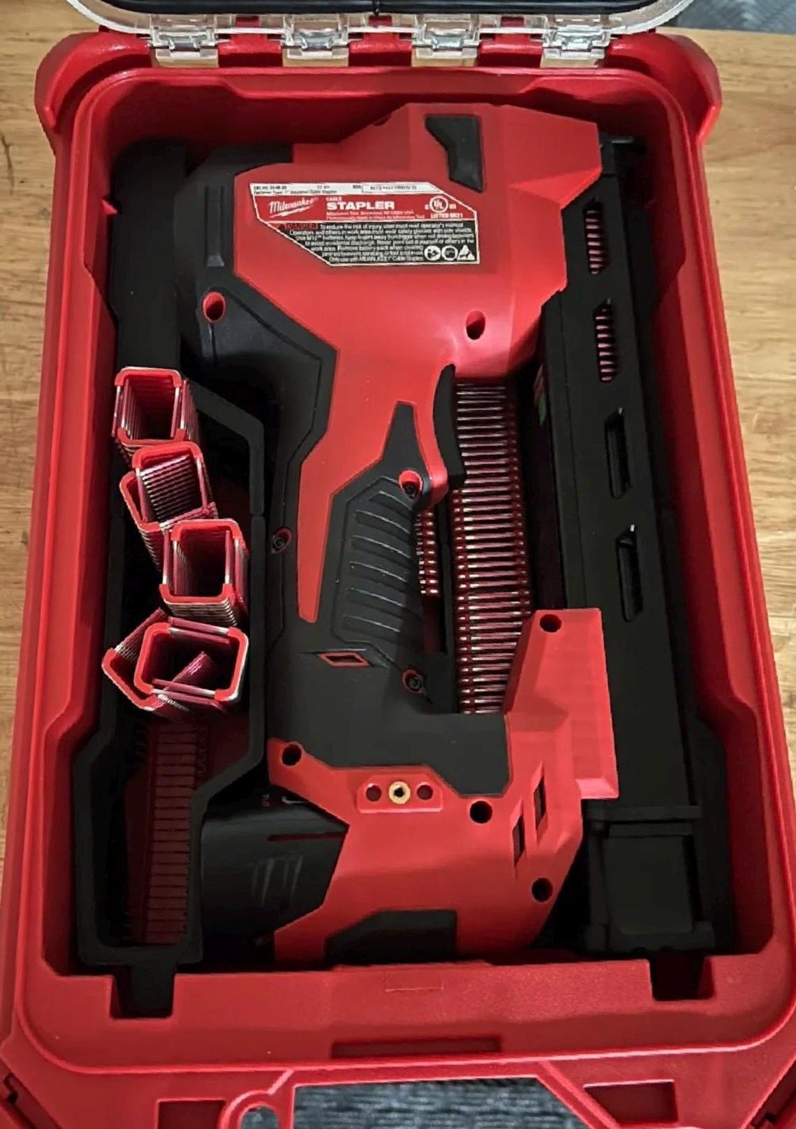Packout M12 Fuel Cable Stapler Insert USA Designed and Manufactured ...