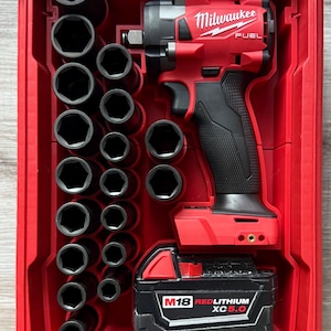 Milwaukee Packout M18 Fuel 1/2" 2855-20 Solo inserto a percussione. Progettato e prodotto negli USA! Solo inserto!